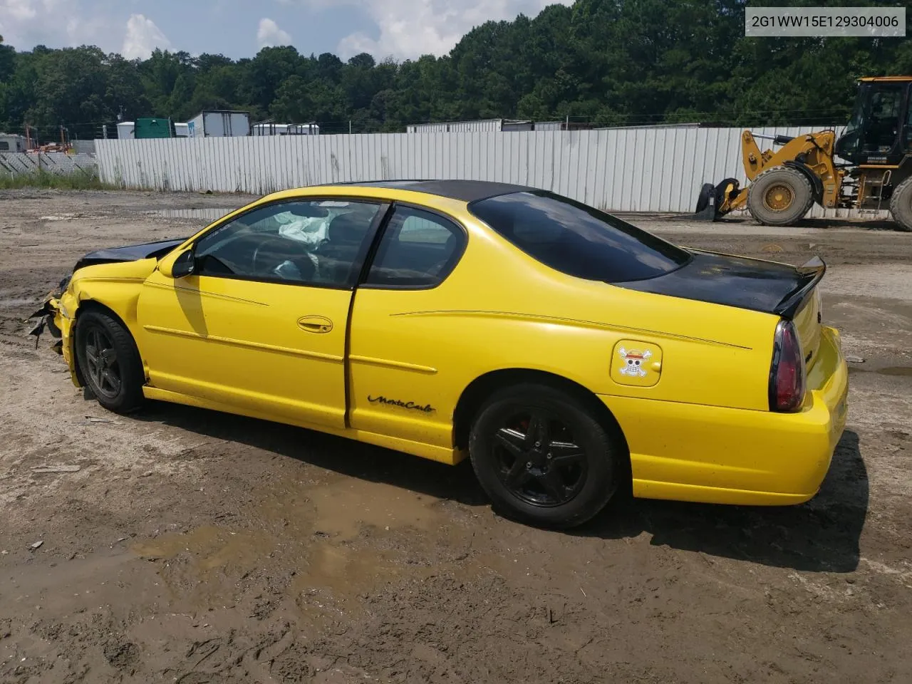 2002 Chevrolet Monte Carlo Ls VIN: 2G1WW15E129304006 Lot: 65516224