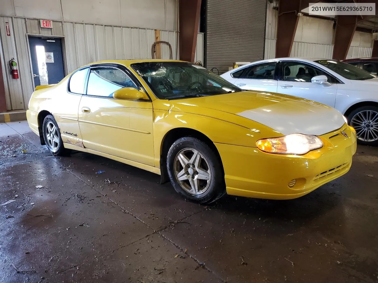 2002 Chevrolet Monte Carlo Ls VIN: 2G1WW15E629365710 Lot: 70865084