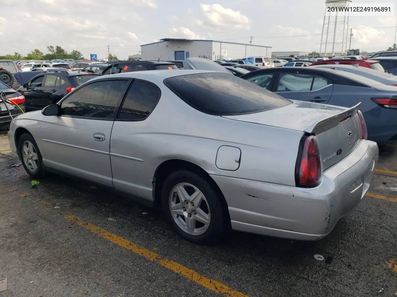 2004 Chevrolet Monte Carlo Ls VIN: 2G1WW12E249196891 Lot: 69092464