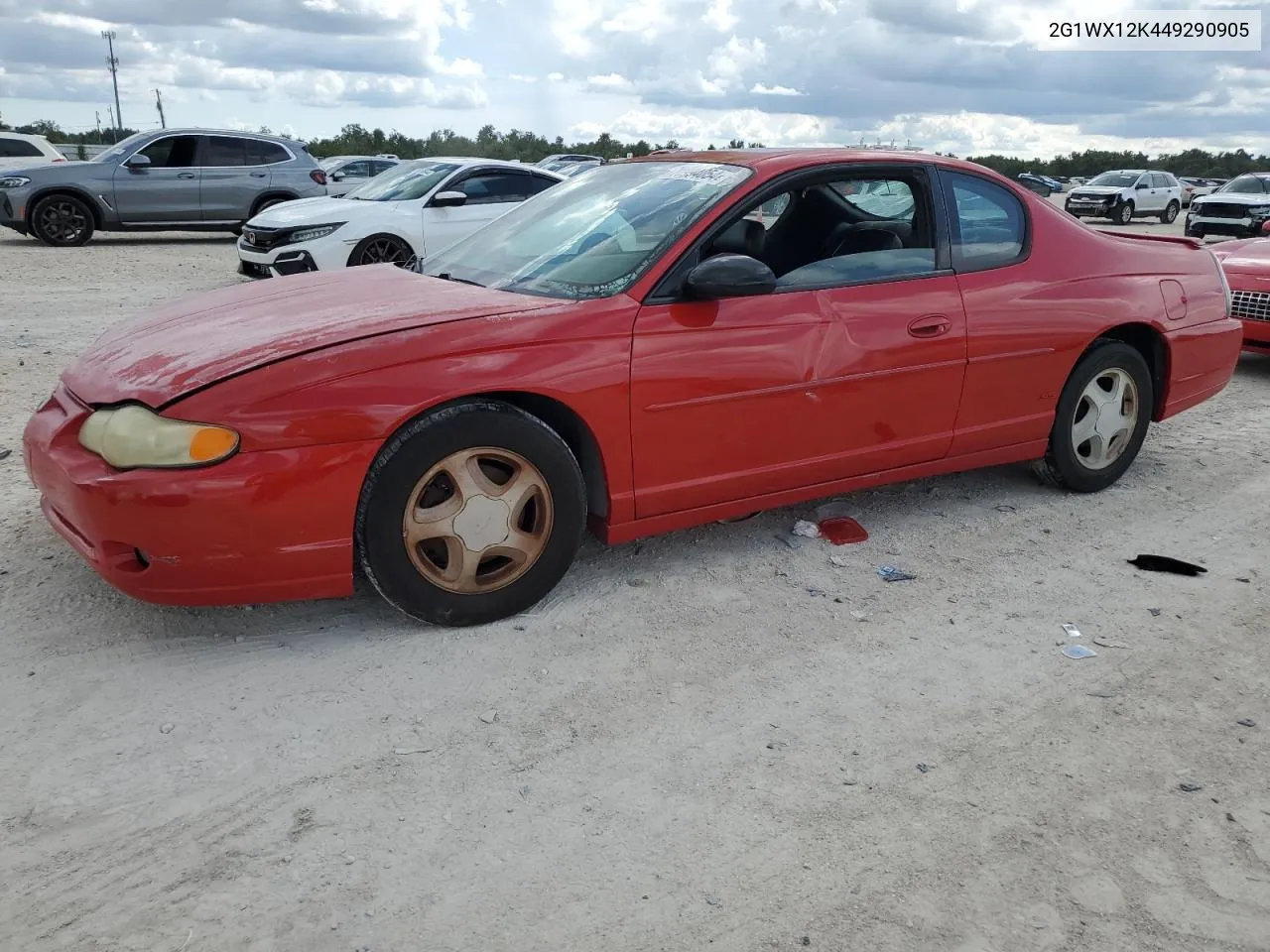 2G1WX12K449290905 2004 Chevrolet Monte Carlo Ss