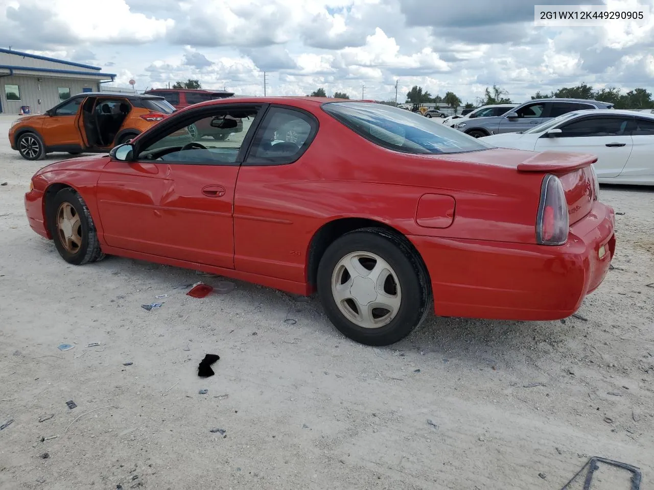 2004 Chevrolet Monte Carlo Ss VIN: 2G1WX12K449290905 Lot: 70994054