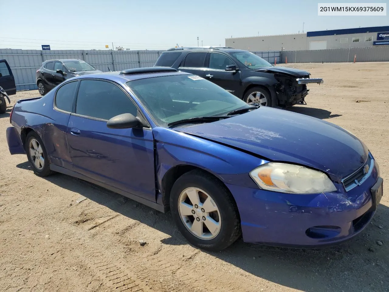 2006 Chevrolet Monte Carlo Lt VIN: 2G1WM15KX69375609 Lot: 69091684