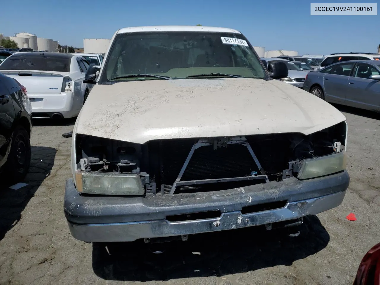 2004 Chevrolet Silverado C1500 VIN: 2GCEC19V241100161 Lot: 60117134