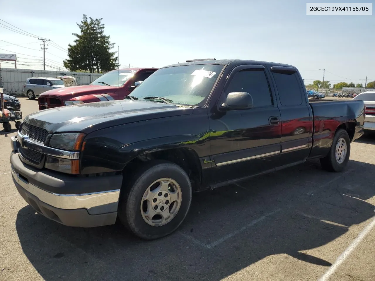 2004 Chevrolet Silverado C1500 VIN: 2GCEC19VX41156705 Lot: 69487824