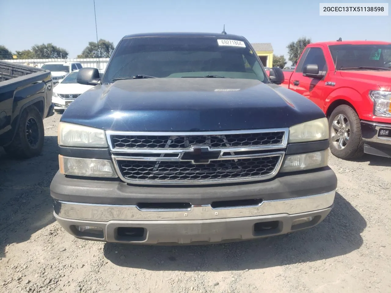 2005 Chevrolet Silverado C1500 VIN: 2GCEC13TX51138598 Lot: 69271864