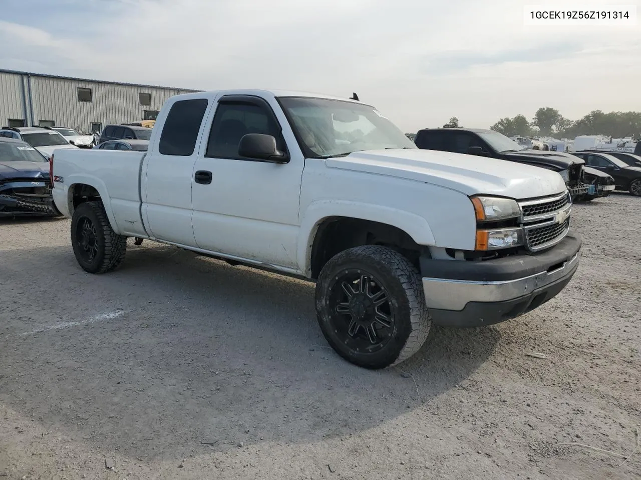 2006 Chevrolet Silverado K1500 VIN: 1GCEK19Z56Z191314 Lot: 71435964