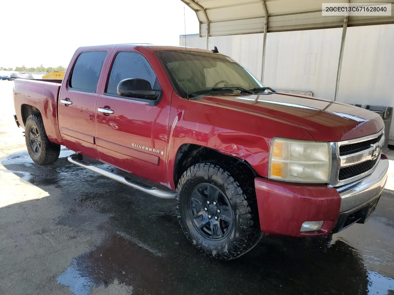 2GCEC13C671628040 2007 Chevrolet Silverado C1500 Crew Cab