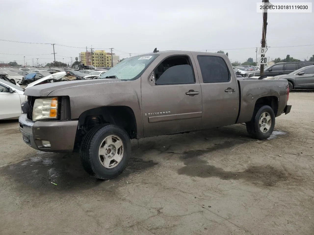 2008 Chevrolet Silverado C1500 VIN: 2GCEC130181119030 Lot: 69626694