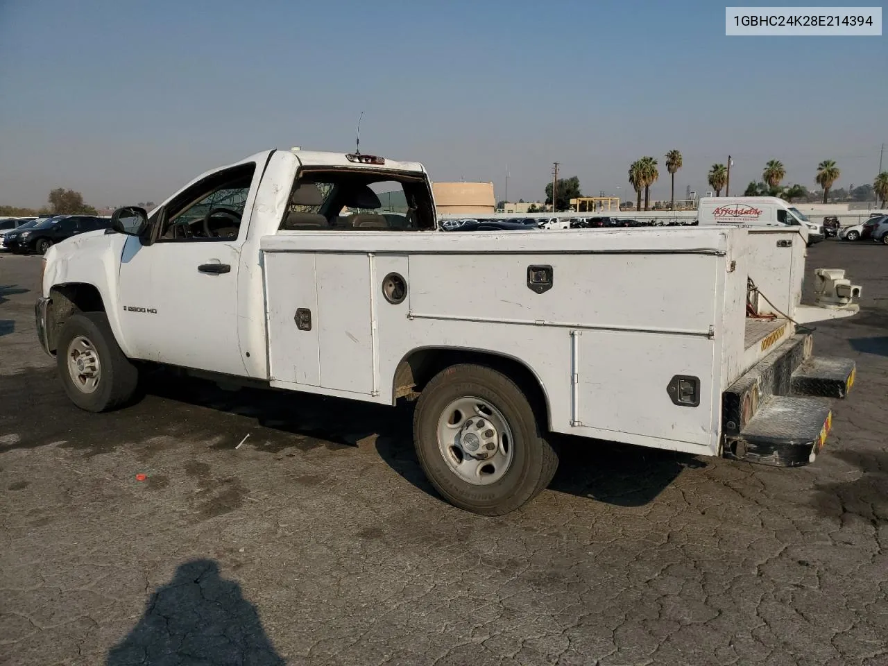 2008 Chevrolet Silverado C2500 Heavy Duty VIN: 1GBHC24K28E214394 Lot: 70773534