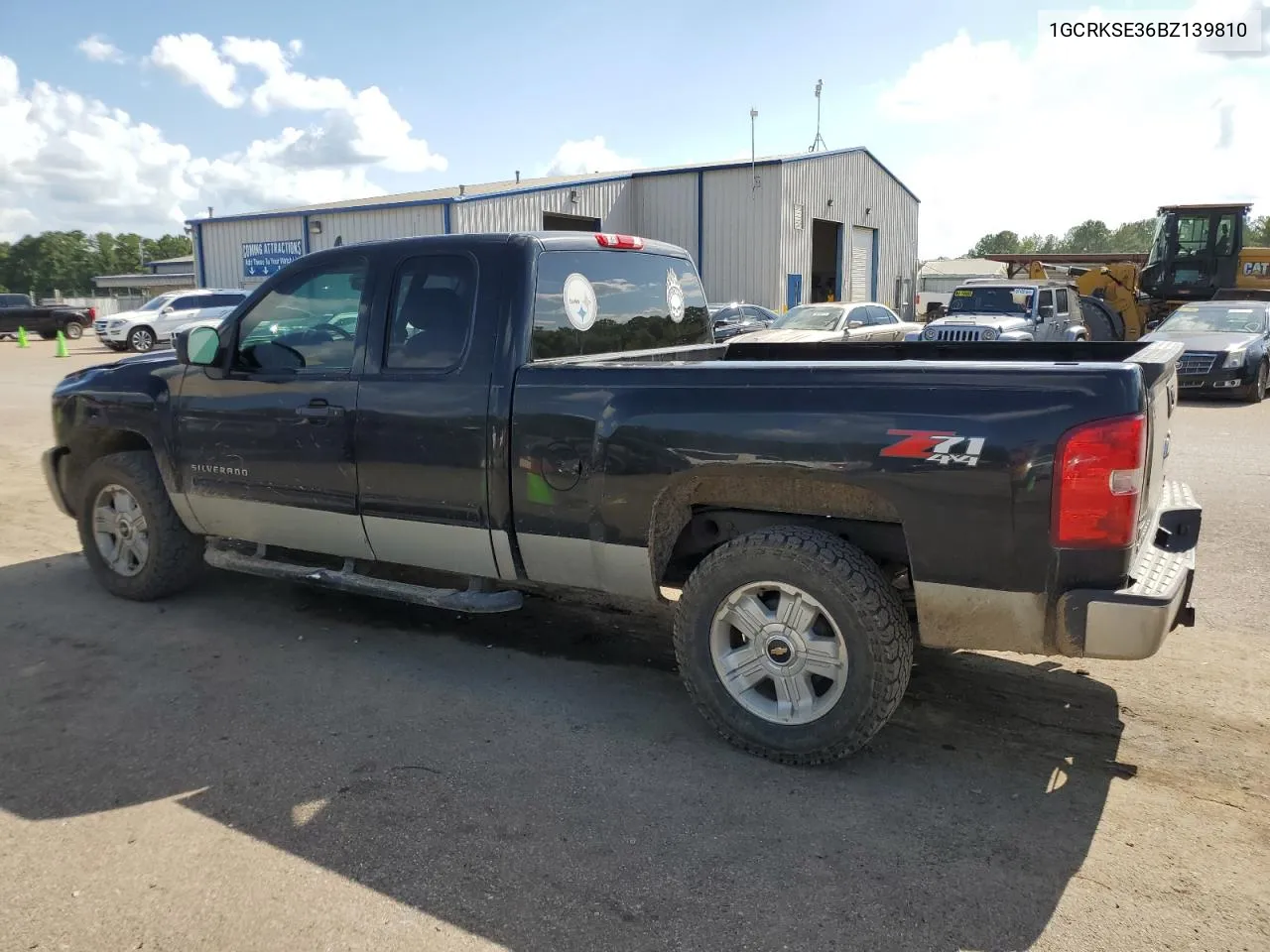 2011 Chevrolet Silverado K1500 Lt VIN: 1GCRKSE36BZ139810 Lot: 65293584