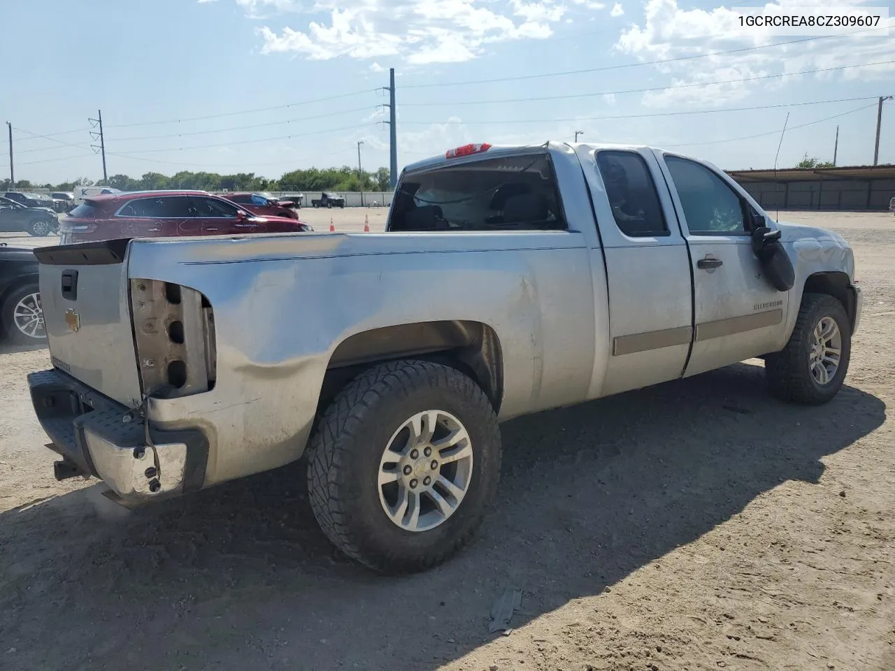 2012 Chevrolet Silverado C1500 Ls VIN: 1GCRCREA8CZ309607 Lot: 68143134