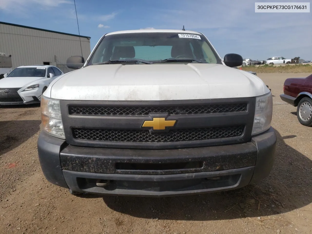 2012 Chevrolet Silverado K1500 VIN: 3GCPKPE73CG176631 Lot: 72157854