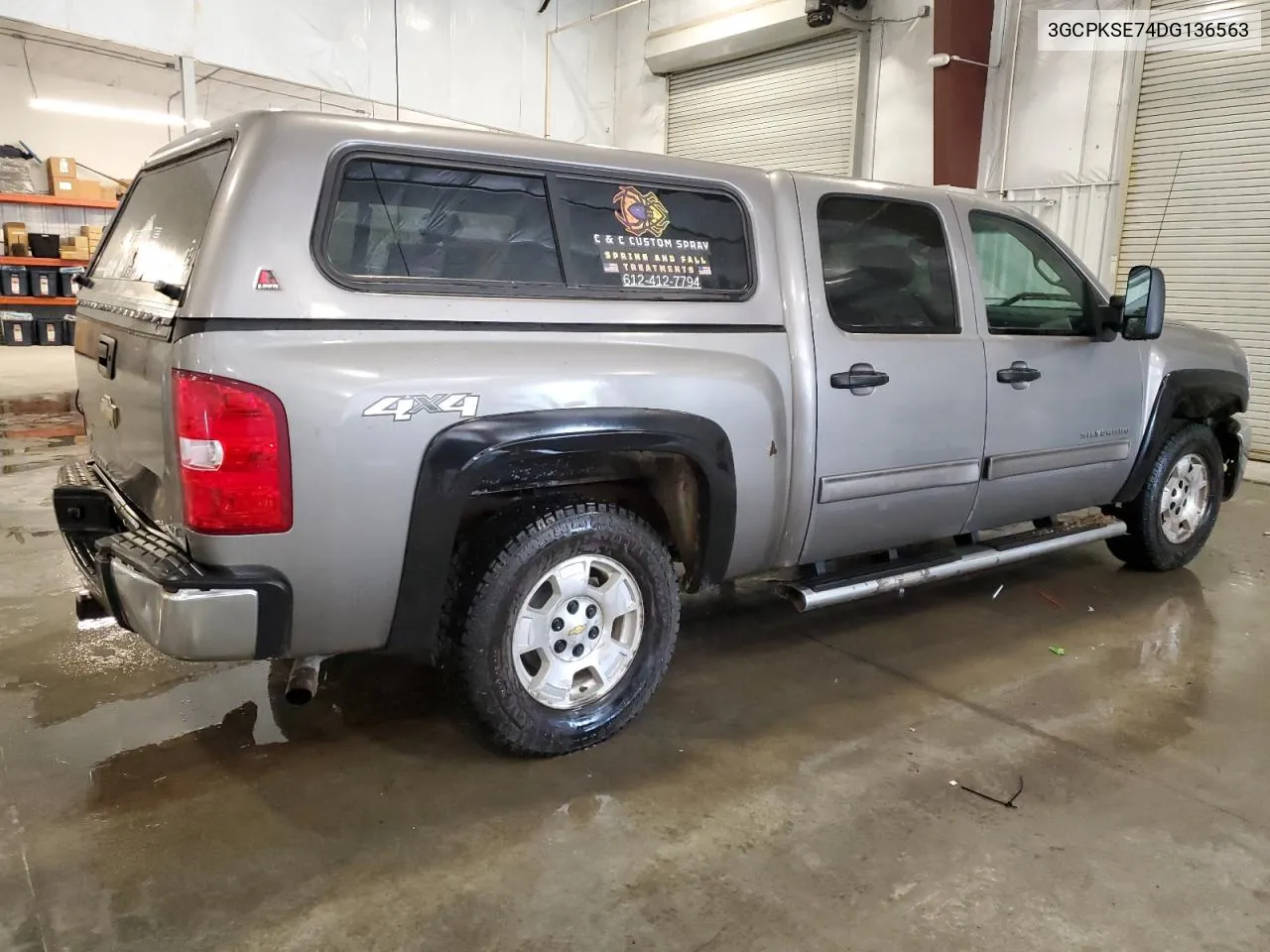 2013 Chevrolet Silverado K1500 Lt VIN: 3GCPKSE74DG136563 Lot: 68808914