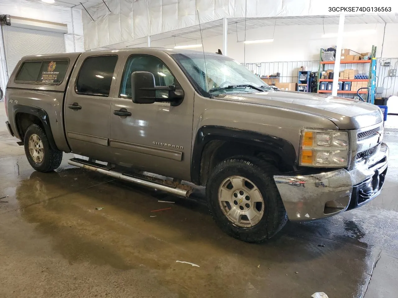 2013 Chevrolet Silverado K1500 Lt VIN: 3GCPKSE74DG136563 Lot: 68808914