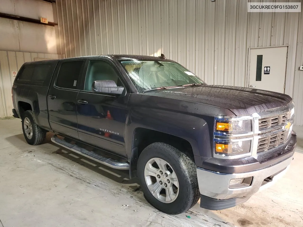 3GCUKREC9FG153807 2015 Chevrolet Silverado K1500 Lt