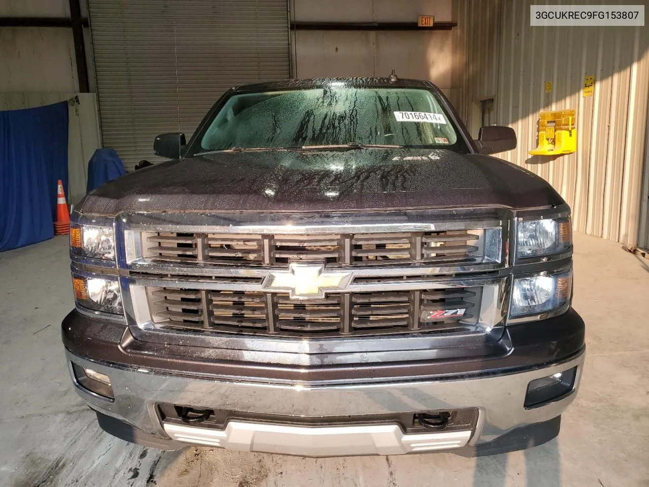 3GCUKREC9FG153807 2015 Chevrolet Silverado K1500 Lt