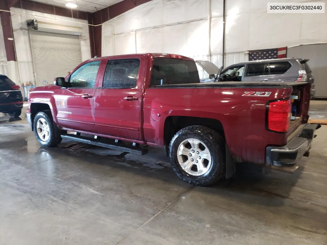 2015 Chevrolet Silverado K1500 Lt VIN: 3GCUKREC3FG302440 Lot: 71946214