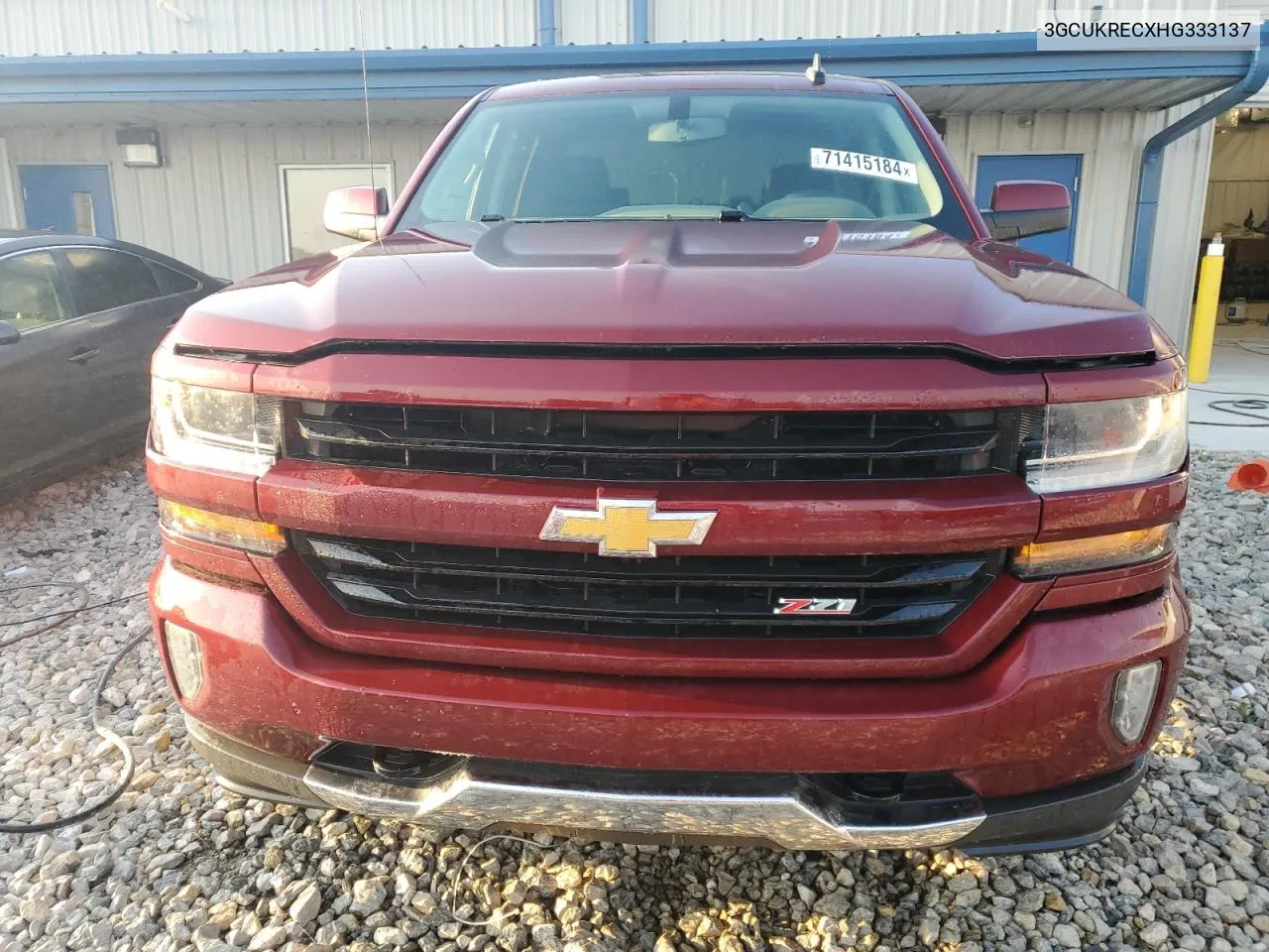 2017 Chevrolet Silverado K1500 Lt VIN: 3GCUKRECXHG333137 Lot: 71415184