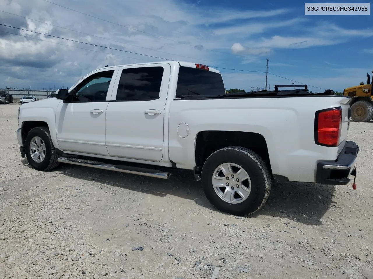 2017 Chevrolet Silverado C1500 Lt VIN: 3GCPCREC9HG342955 Lot: 71553944