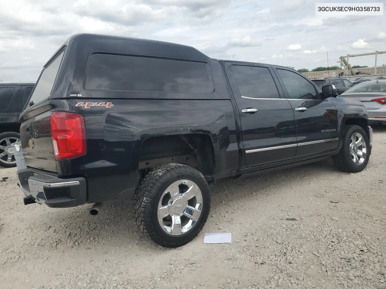 3GCUKSEC9HG358733 2017 Chevrolet Silverado K1500 Ltz