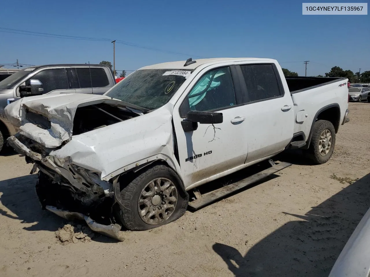 2020 Chevrolet Silverado K2500 Heavy Duty Lt VIN: 1GC4YNEY7LF135967 Lot: 61323984