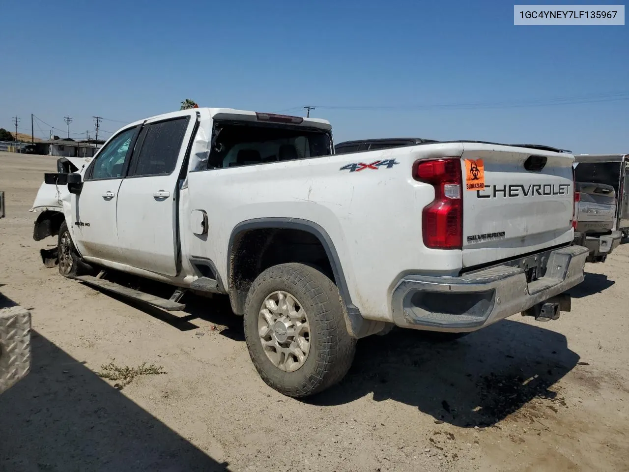 2020 Chevrolet Silverado K2500 Heavy Duty Lt VIN: 1GC4YNEY7LF135967 Lot: 61323984