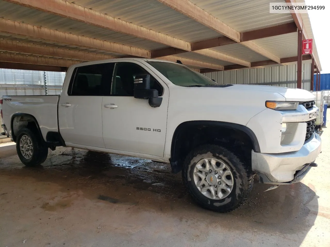 2021 Chevrolet Silverado K2500 Heavy Duty Lt VIN: 1GC1YNEY3MF294599 Lot: 63849084