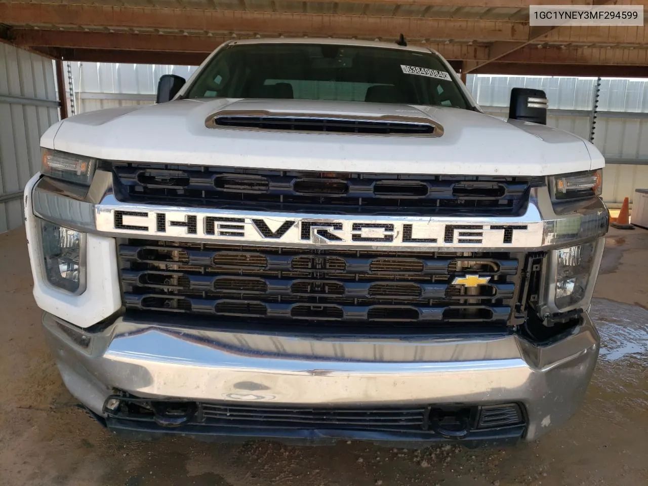 2021 Chevrolet Silverado K2500 Heavy Duty Lt VIN: 1GC1YNEY3MF294599 Lot: 63849084