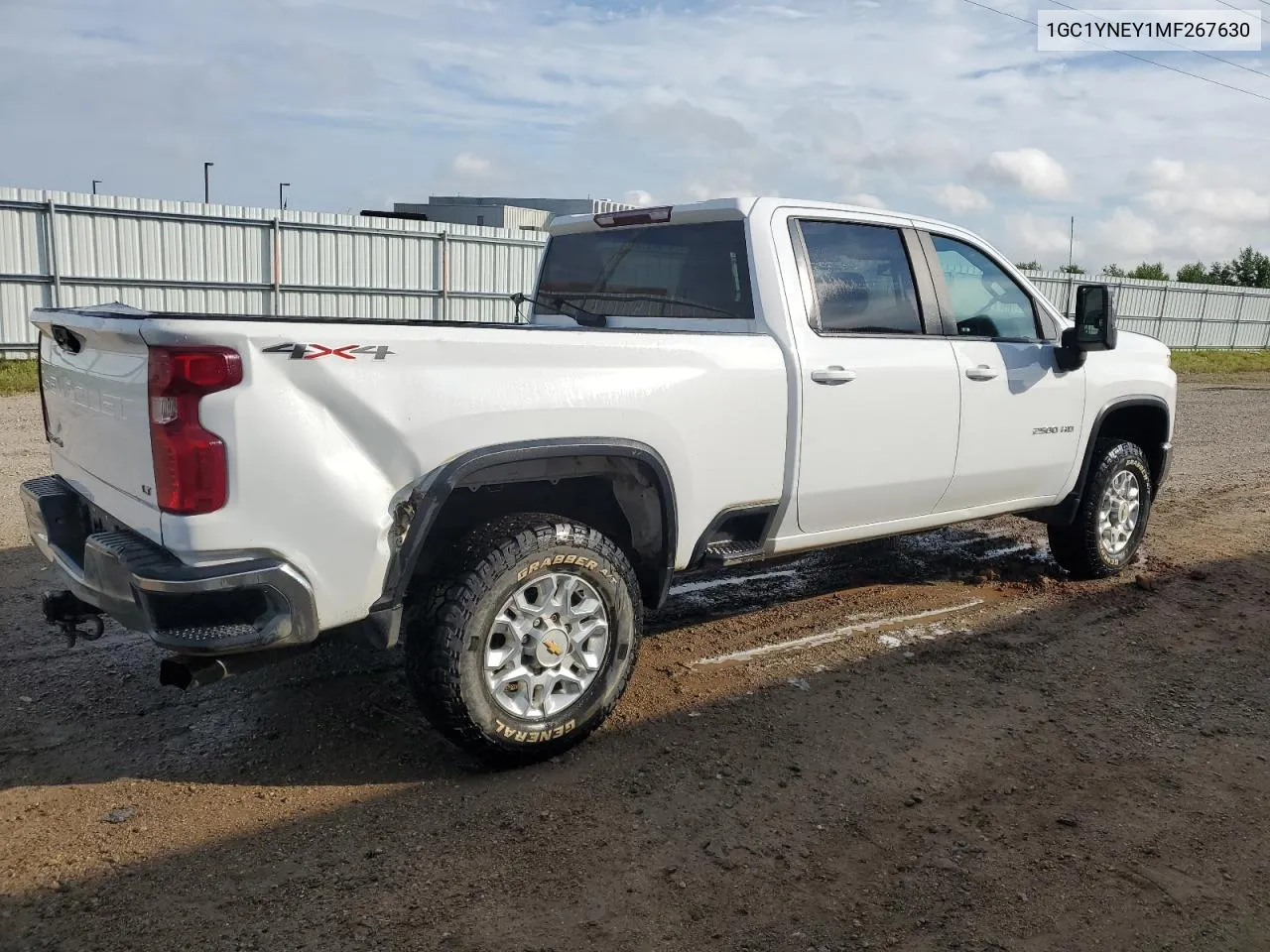 2021 Chevrolet Silverado K2500 Heavy Duty Lt VIN: 1GC1YNEY1MF267630 Lot: 65770304