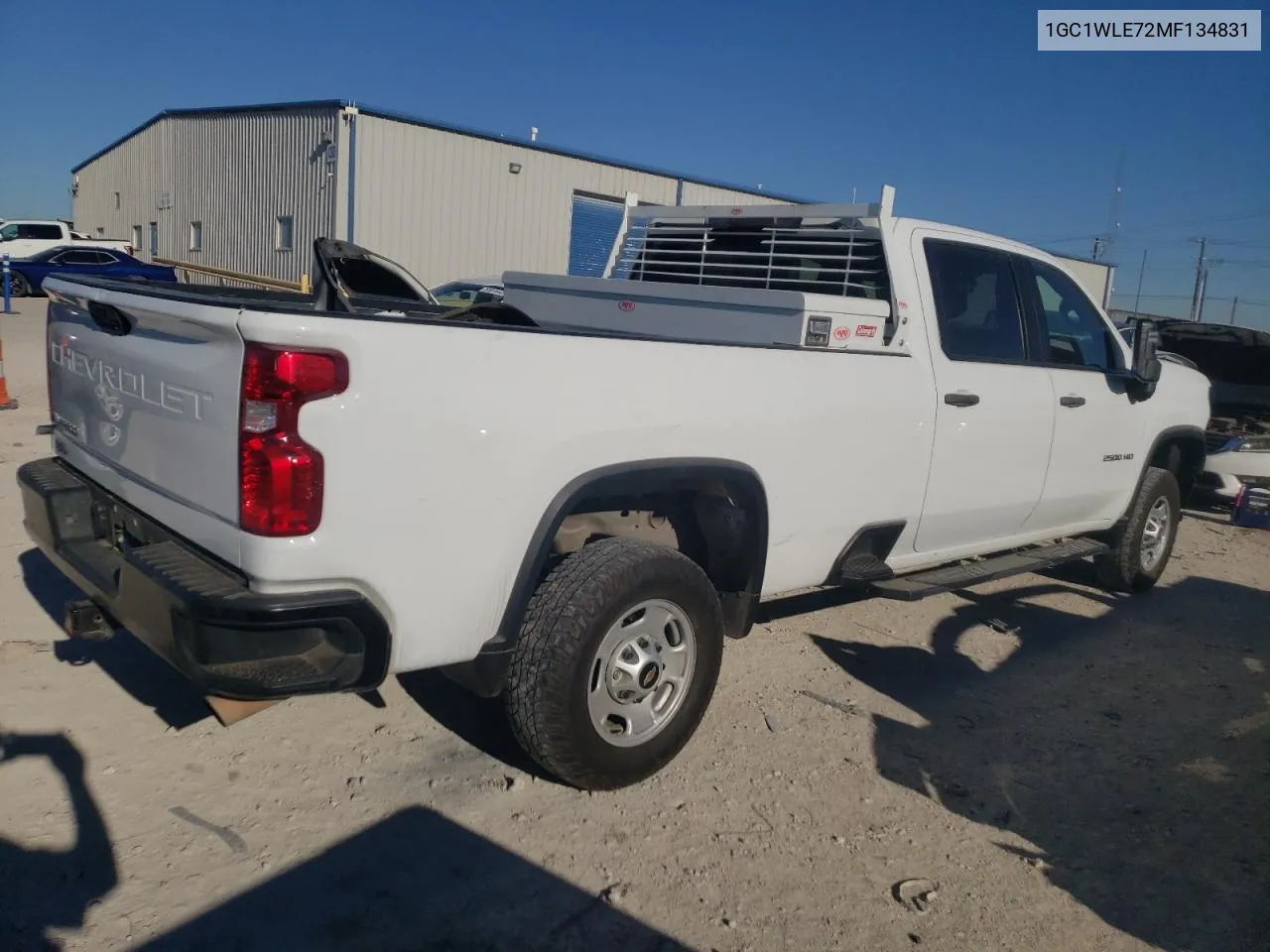 2021 Chevrolet Silverado C2500 Heavy Duty VIN: 1GC1WLE72MF134831 Lot: 70468414