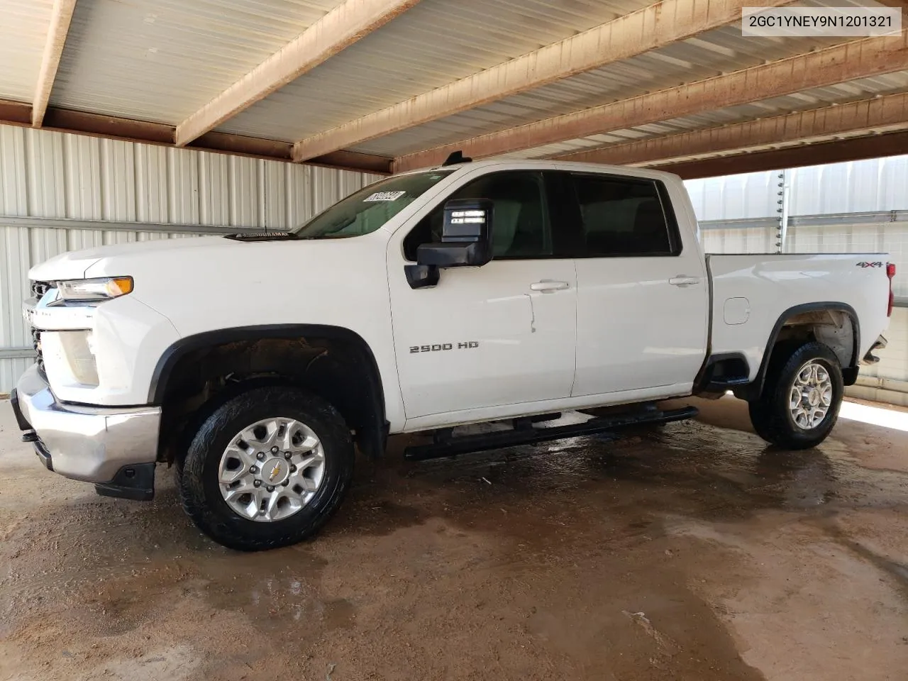 2GC1YNEY9N1201321 2022 Chevrolet Silverado K2500 Heavy Duty Lt