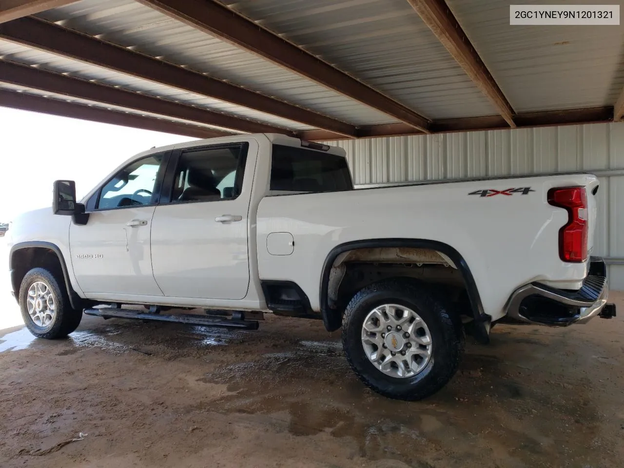 2022 Chevrolet Silverado K2500 Heavy Duty Lt VIN: 2GC1YNEY9N1201321 Lot: 63848644