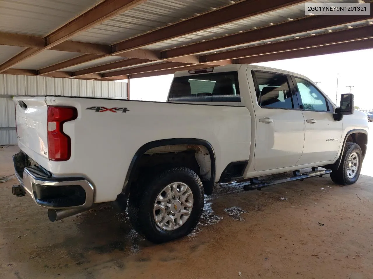 2022 Chevrolet Silverado K2500 Heavy Duty Lt VIN: 2GC1YNEY9N1201321 Lot: 63848644