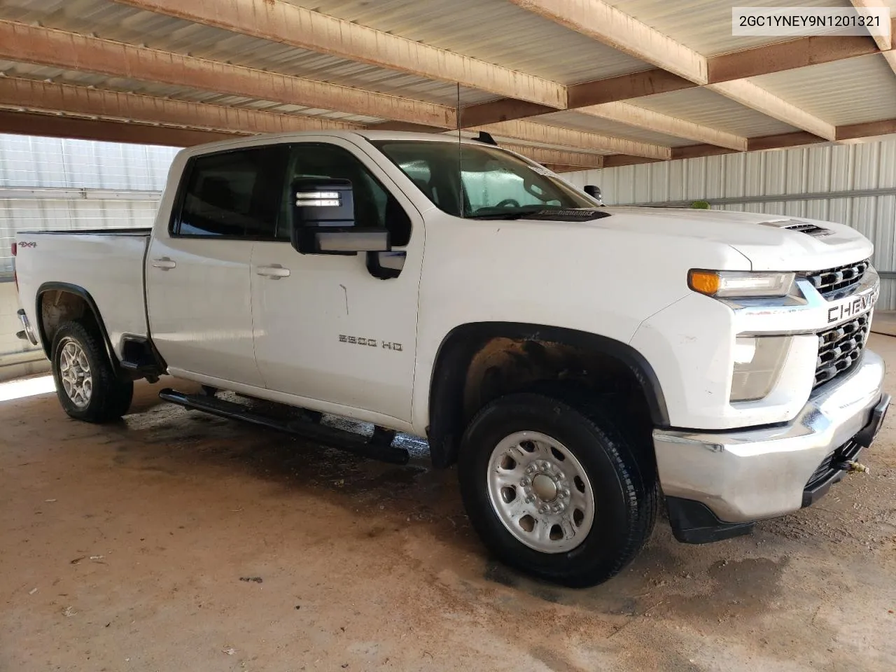 2022 Chevrolet Silverado K2500 Heavy Duty Lt VIN: 2GC1YNEY9N1201321 Lot: 63848644