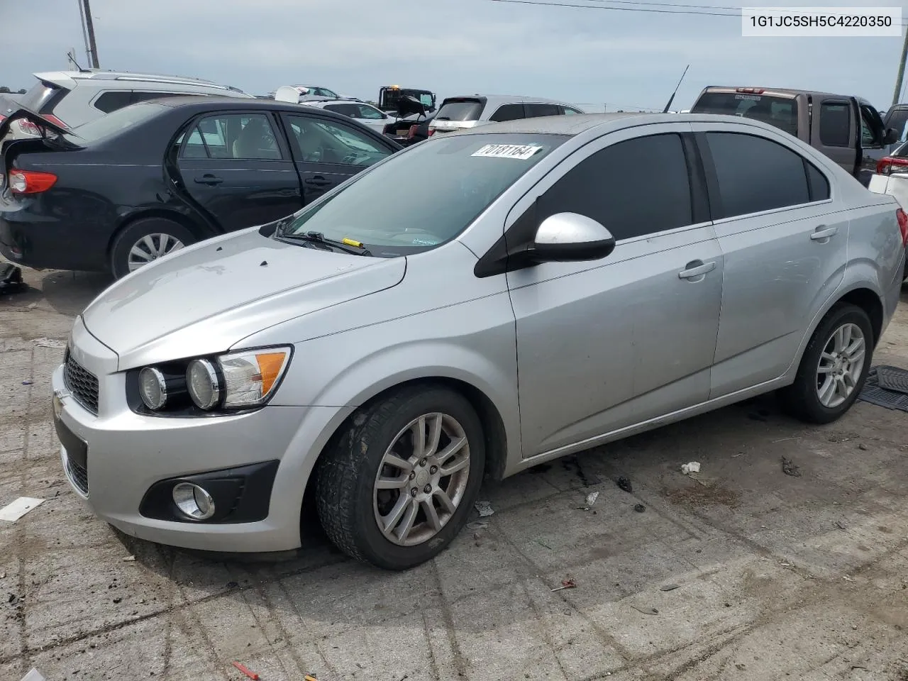 2012 Chevrolet Sonic Lt VIN: 1G1JC5SH5C4220350 Lot: 70181164