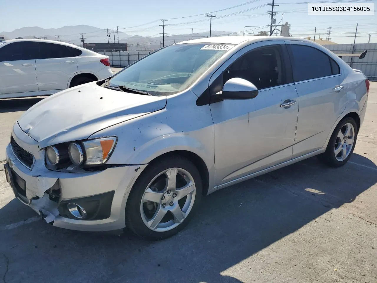 2013 Chevrolet Sonic Ltz VIN: 1G1JE5SG3D4156005 Lot: 61948894