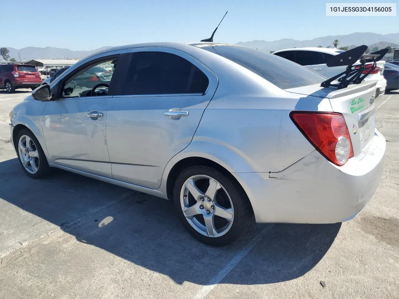 2013 Chevrolet Sonic Ltz VIN: 1G1JE5SG3D4156005 Lot: 61948894