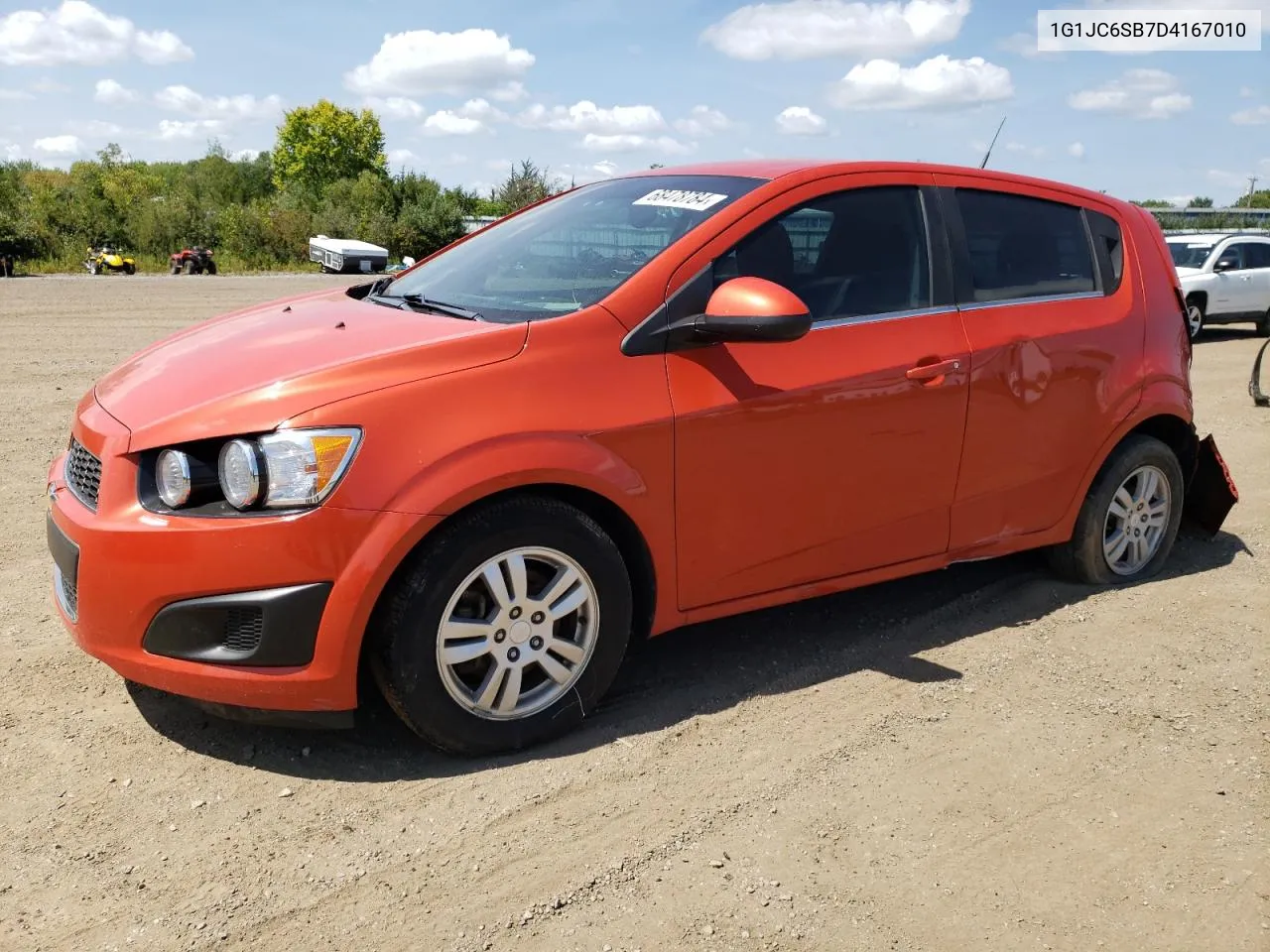 2013 Chevrolet Sonic Lt VIN: 1G1JC6SB7D4167010 Lot: 68478784