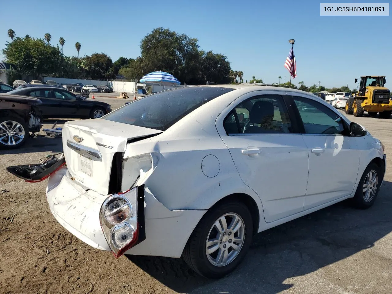 1G1JC5SH6D4181091 2013 Chevrolet Sonic Lt