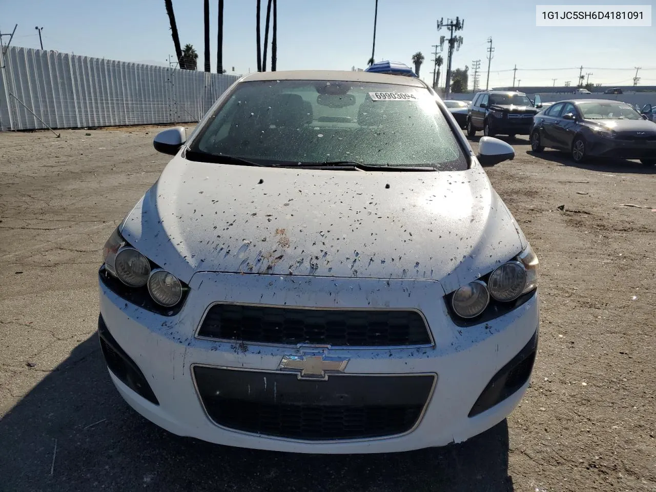 1G1JC5SH6D4181091 2013 Chevrolet Sonic Lt