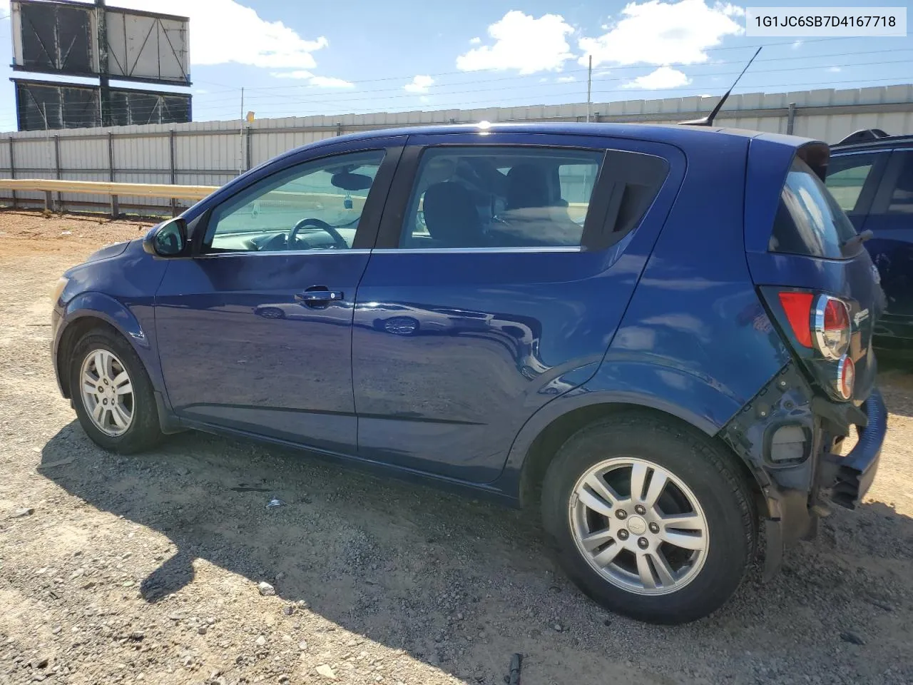 2013 Chevrolet Sonic Lt VIN: 1G1JC6SB7D4167718 Lot: 70025924