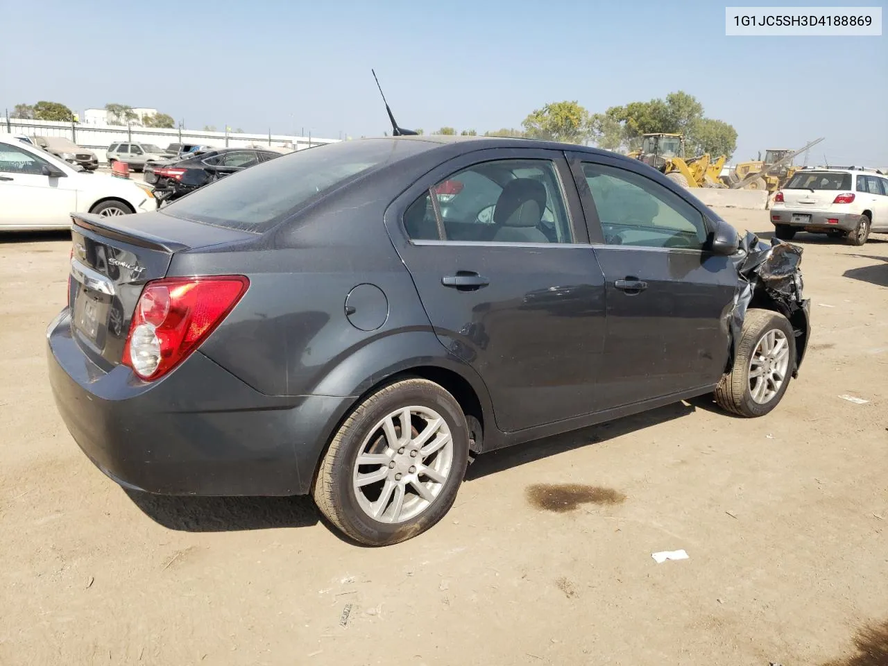 2013 Chevrolet Sonic Lt VIN: 1G1JC5SH3D4188869 Lot: 72087954