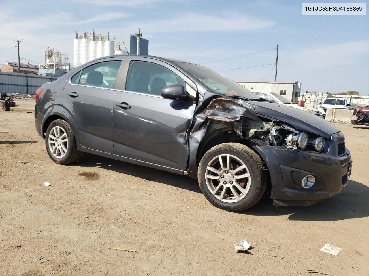 2013 Chevrolet Sonic Lt VIN: 1G1JC5SH3D4188869 Lot: 72087954