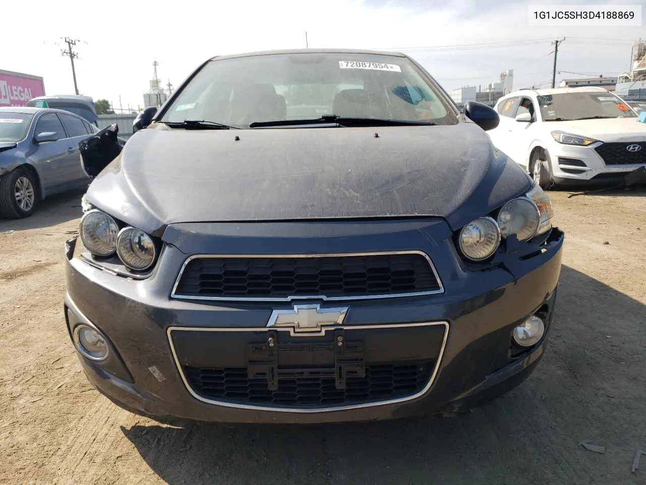 1G1JC5SH3D4188869 2013 Chevrolet Sonic Lt