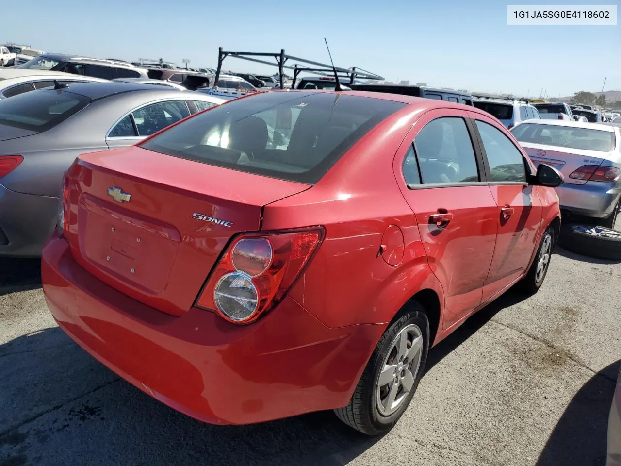 1G1JA5SG0E4118602 2014 Chevrolet Sonic Ls