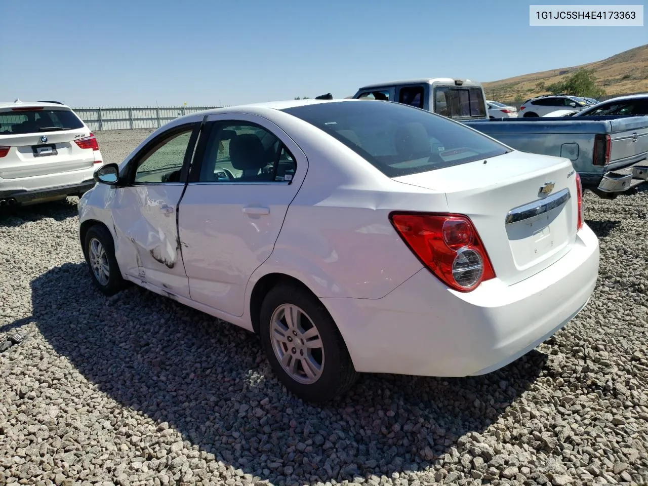 2014 Chevrolet Sonic Lt VIN: 1G1JC5SH4E4173363 Lot: 68830844