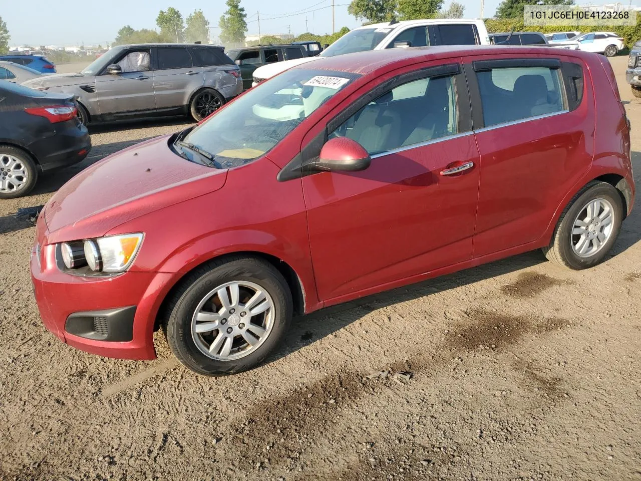 1G1JC6EH0E4123268 2014 Chevrolet Sonic Lt