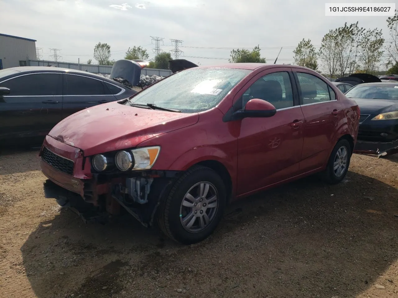 1G1JC5SH9E4186027 2014 Chevrolet Sonic Lt