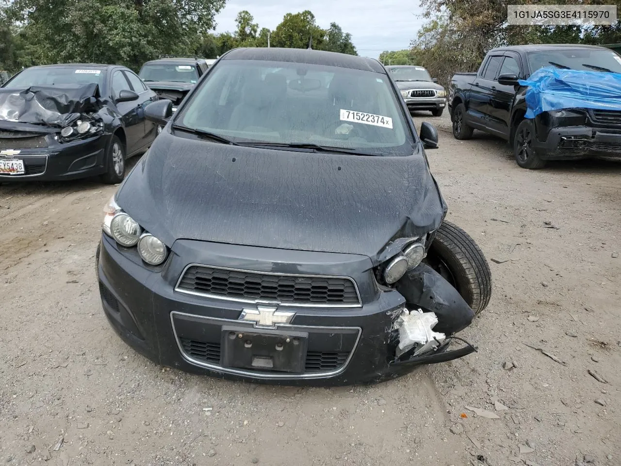 1G1JA5SG3E4115970 2014 Chevrolet Sonic Ls