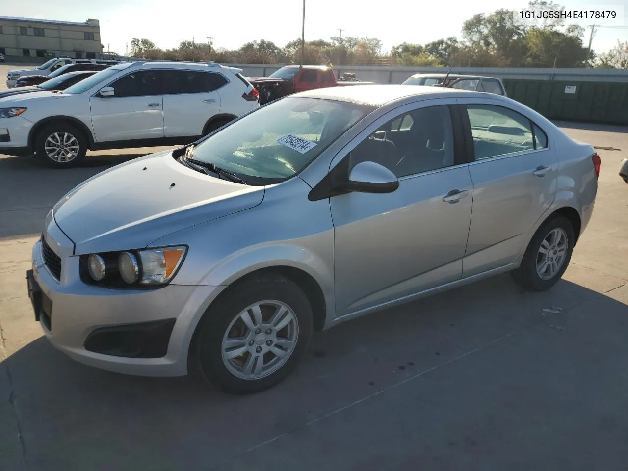 2014 Chevrolet Sonic Lt VIN: 1G1JC5SH4E4178479 Lot: 71542214